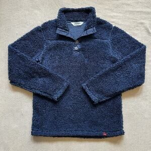 Mountain Khakis Apres Pullover Deep Pile Fleece Sherpa Jacket Small